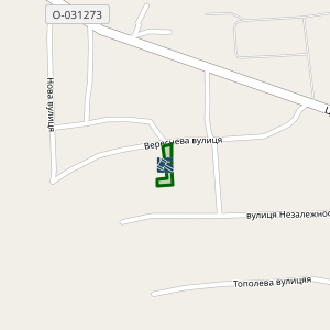 Земельна ділянка 0724283000:01:002:0589, площа 0.2356 га