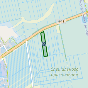 Земельна ділянка 1221888200:01:059:0003, площа 3.9071 га