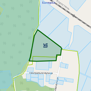 Земельна ділянка 1822385600:05:000:0256, площа 6.4491 га