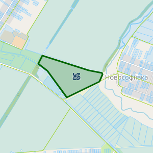 Земельна ділянка 2321581400:01:001:0002, площа 19.6527 га