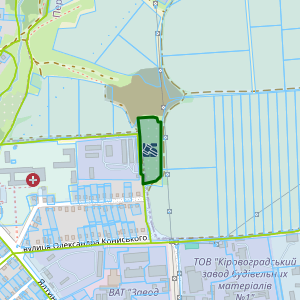 Земельна ділянка 3522580900:02:000:0491, площа 1.2820 га
