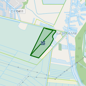 Земельна ділянка 5320884904:04:003:0009, площа 16.6535 га