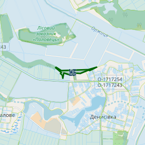Земельна ділянка 5323680800:00:001:0020, площа 6.9558 га