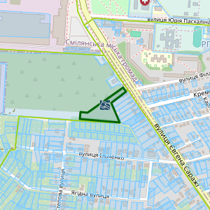 Земельна ділянка 7123784500:02:000:0288, площа 1.2391 га